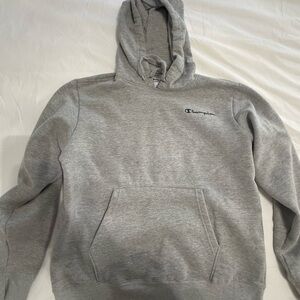 Champion Men's Light Gray Hoodie